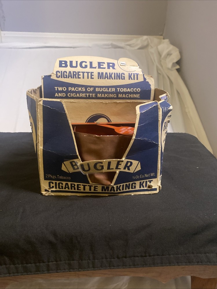 Vintage Bugler Thrift Kit Cigarette Rolling Machine in Original Box