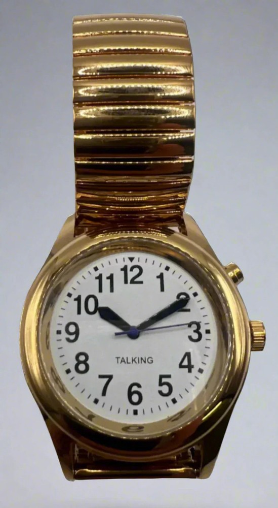 Talking Men's Watch Gold