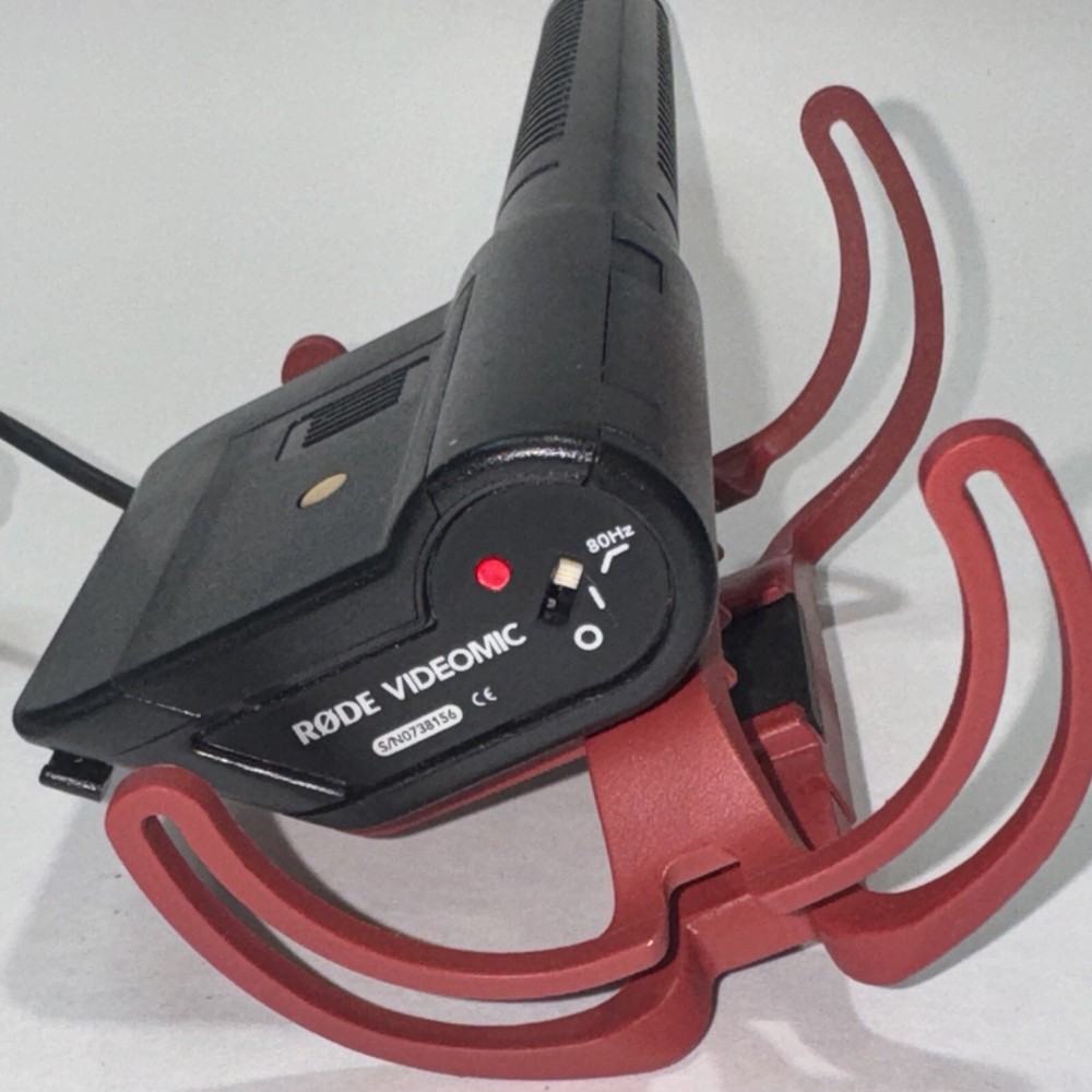Rode VideoMic 1/8" Connector Tested NO FOAM