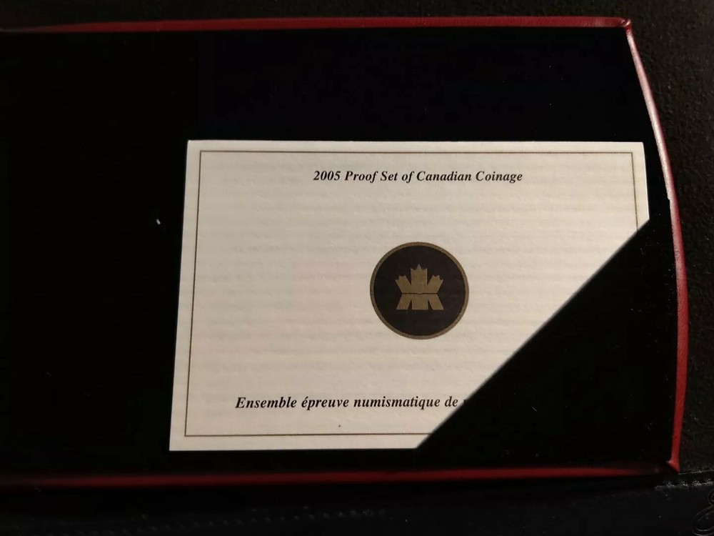 CANADA 2005 Silver Proof Set 8 Coins Flag Commemorative
