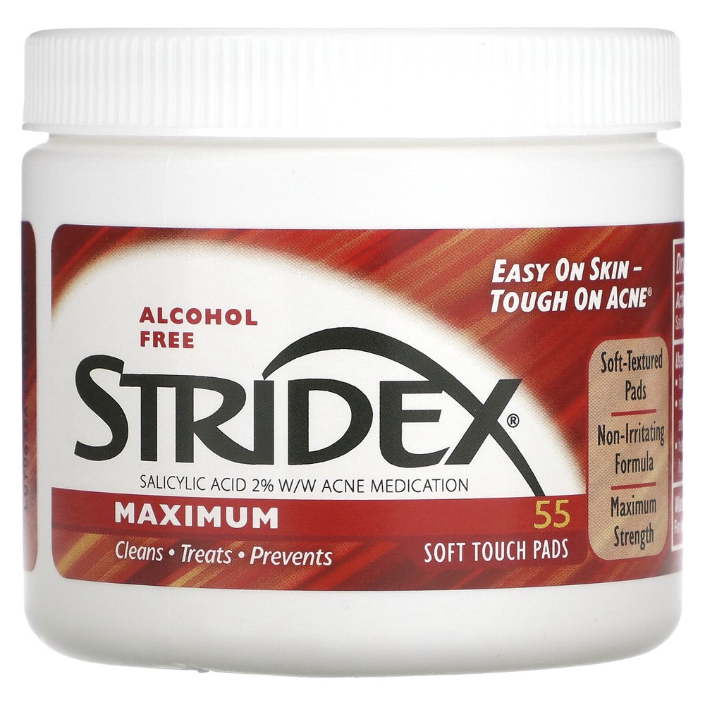 Maximum, Alcohol Free, 55 Soft Touch Pads