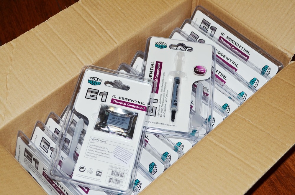 Cooler Master E1 Thermal Grease IC Essential for Computer CPU Cooling
