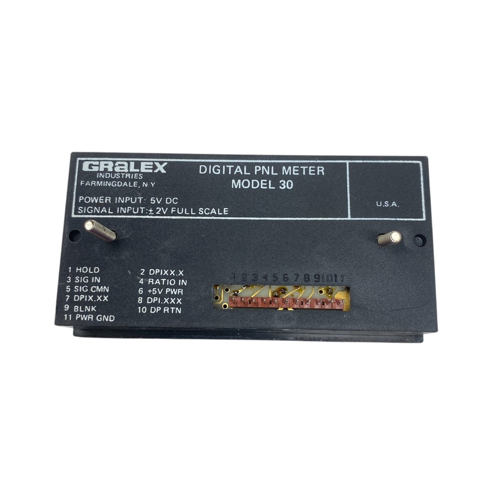 Gralex Model 30 Digital Panel Meter
