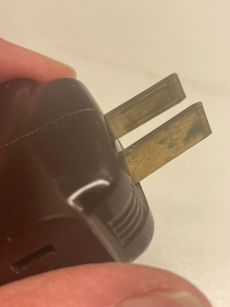 Vintage Bakelite Wall Socket Multi Plug Adapter Extension 1940’s