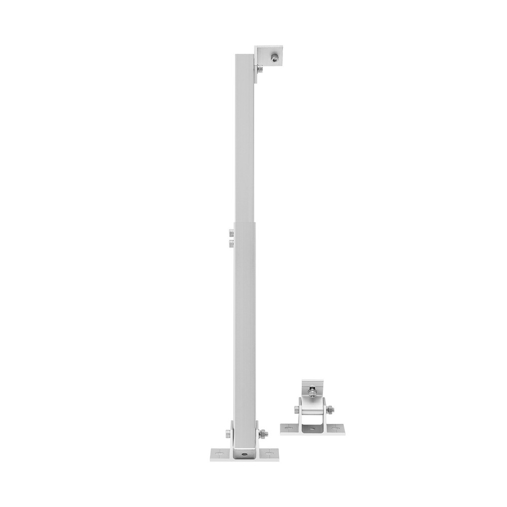 2-Pack Adjustable Solar Panel Mounting Brackets for RVs, Roofs, and Floors