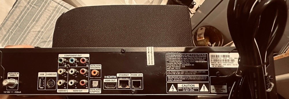 Two tv receivers Three Remote One Connected Adapter One Power Inserted