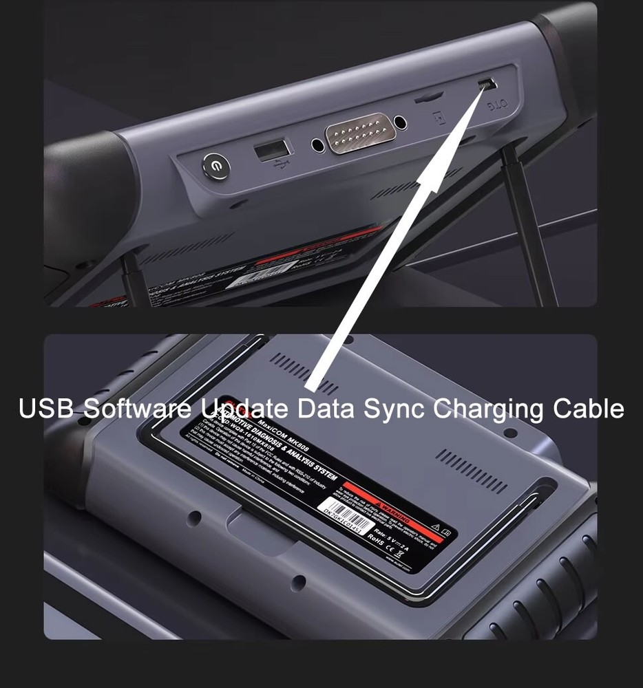 USB Software Update Charging Cable Cord for Autel MaxiCheck MX808IM Scan Tool
