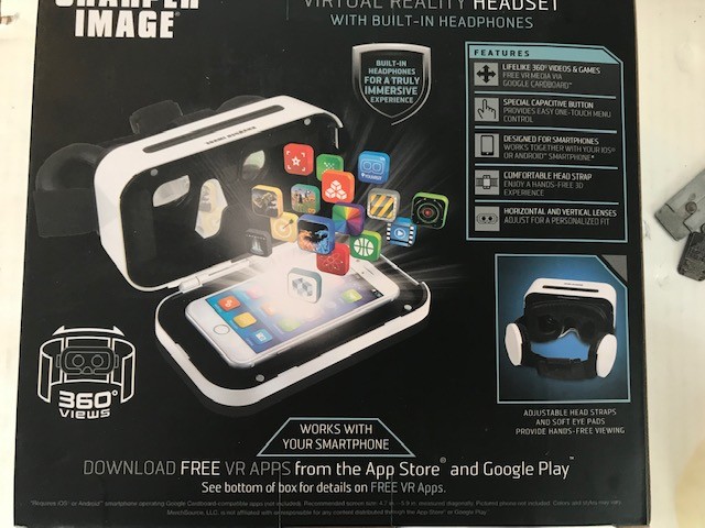 Sharper Image Virtual Reality Headset