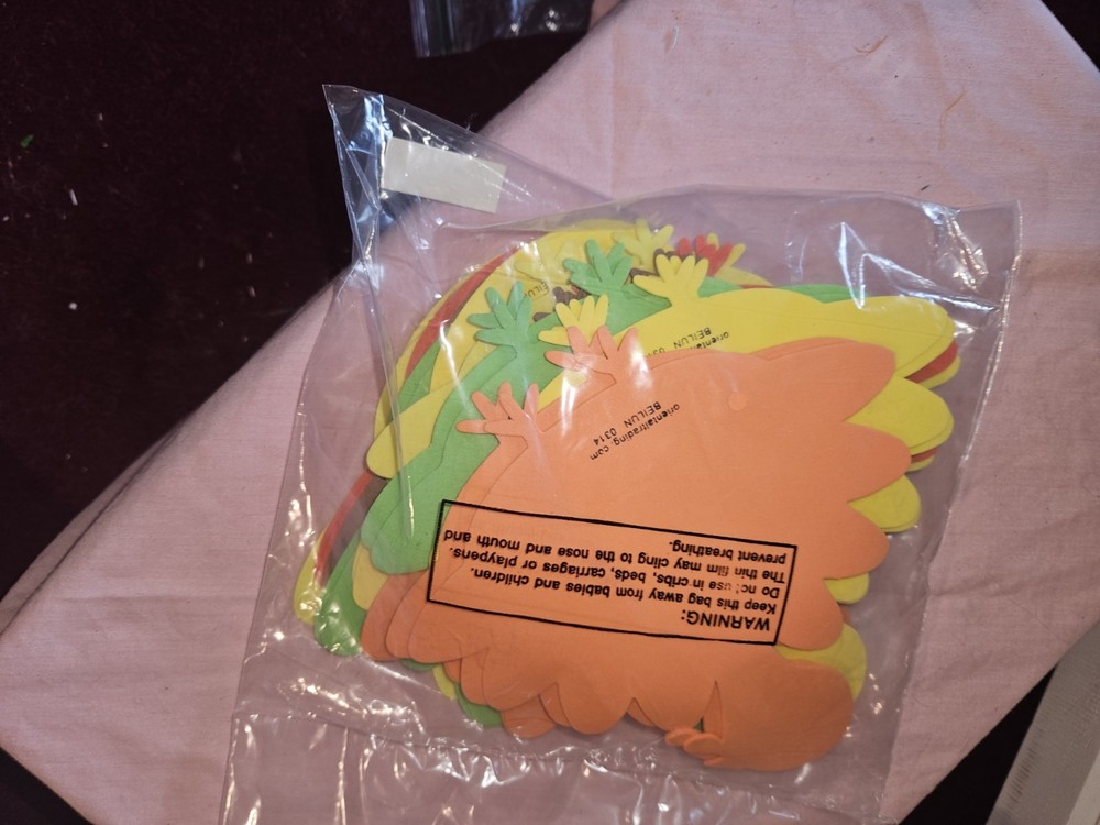 20 Jumbo Foam Turkeys