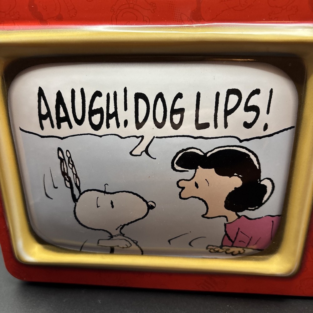 2 Peanuts Retro TV Lunchboxes