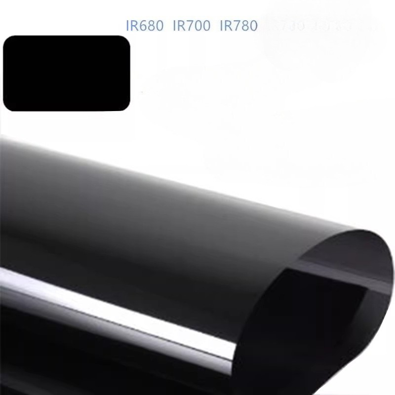1PC Ultra-thin Optical Plastic Film IR High Transmittance Visible Light Blocking