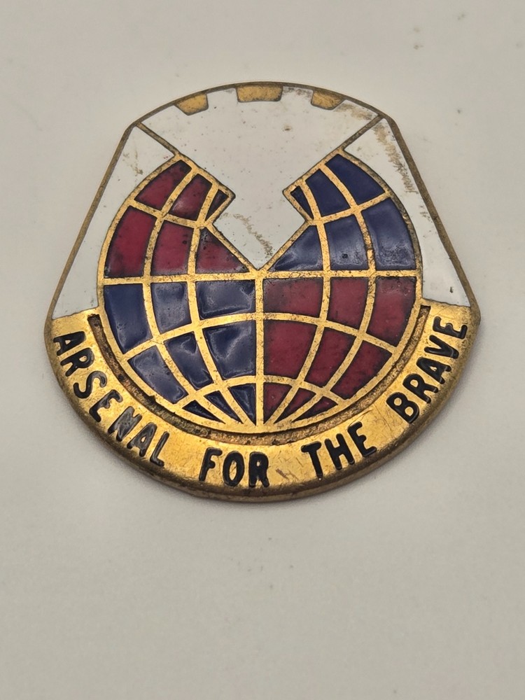 3 Vintage Army DUI Pins - Army Command Themed