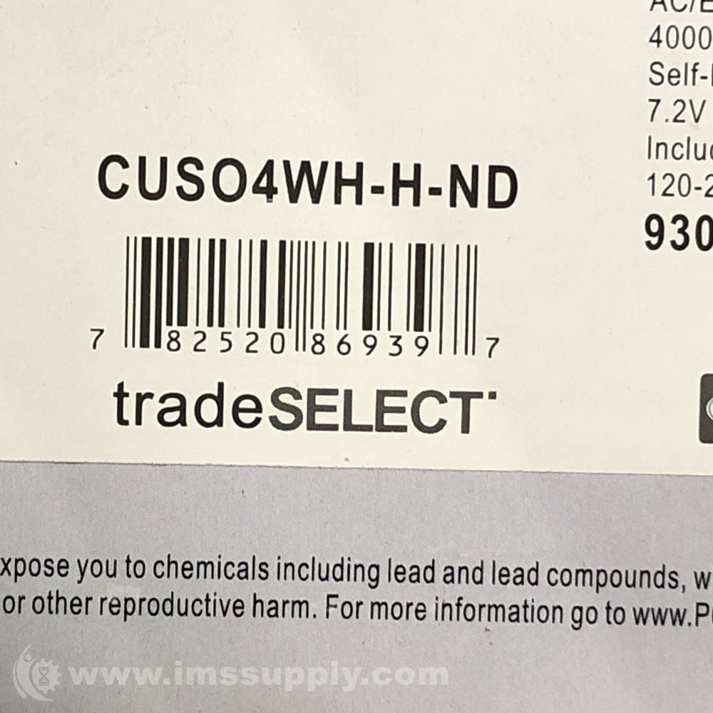 Hubbell cuso4wh-h-nd FNOB