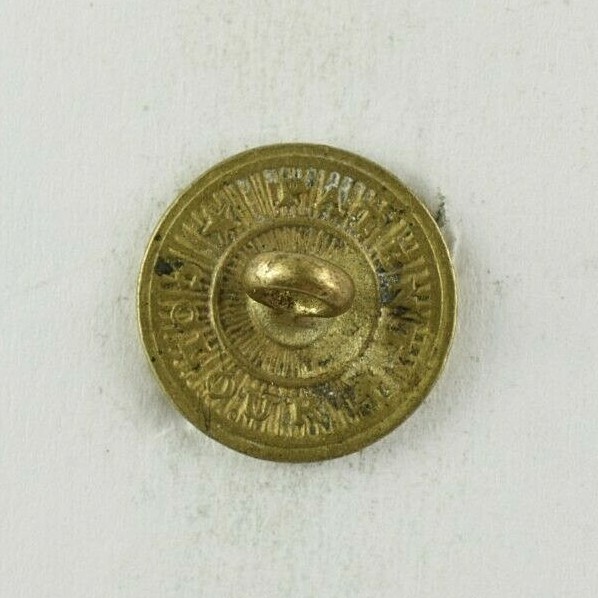 1820s-30s 1-Piece Golden Age Parallel Lines Design Button E3DT