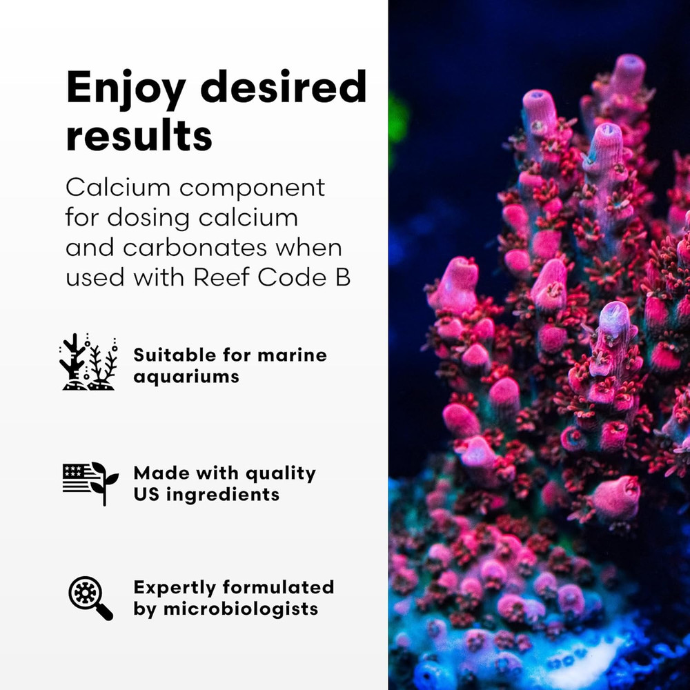 - Reef Code a - Balanced Calcium & Alkalinity System Water Conditioner - for All
