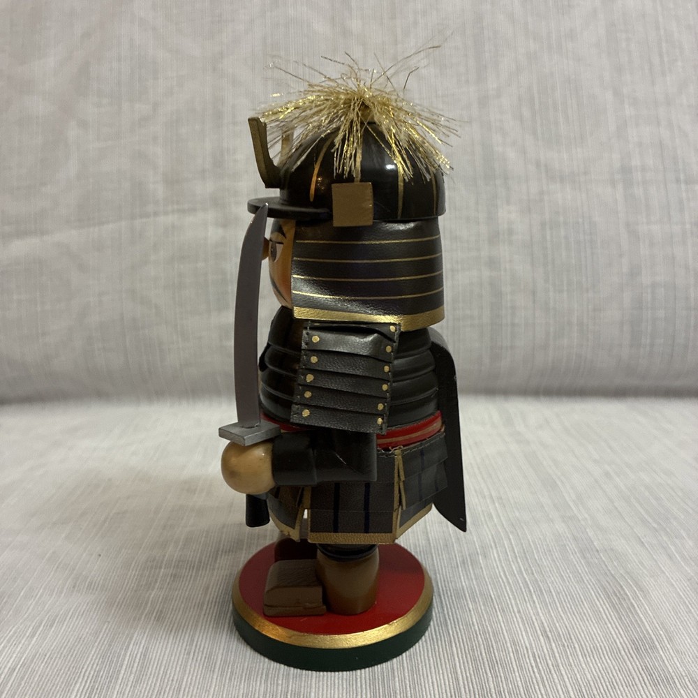 Samurai Warrior Nutcracker/Wooden/2010/7.5”/Possibly World Market