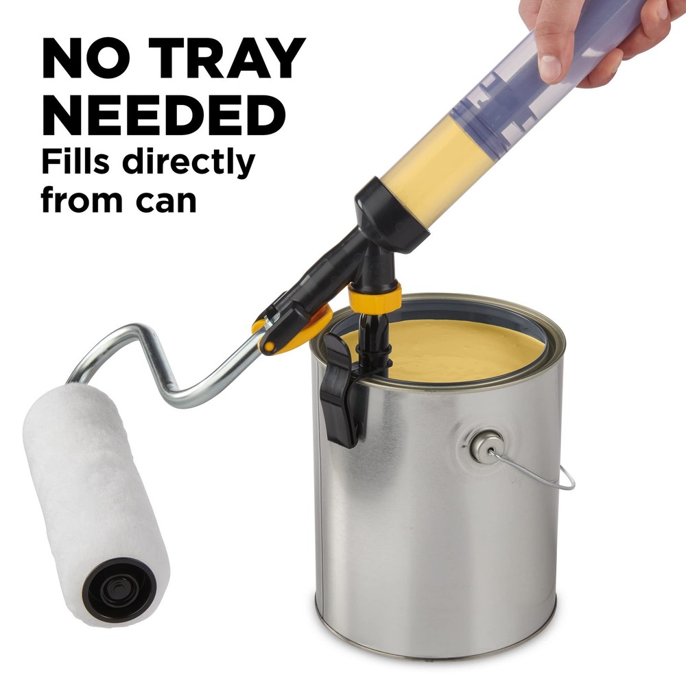 Spraytech 2419329 PaintStick EZ Roller Paint Roller, Long Handle Extension Ro...
