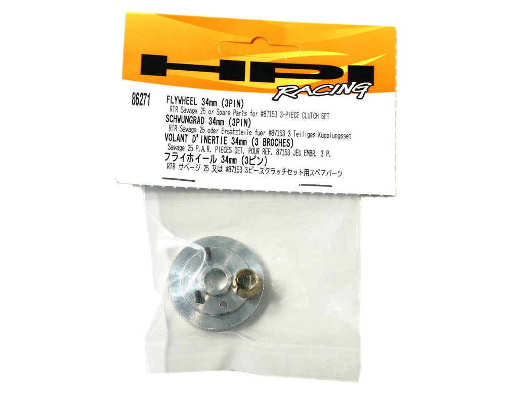 HPI 34mm Flywheel (3 Pin) [HPI86271]