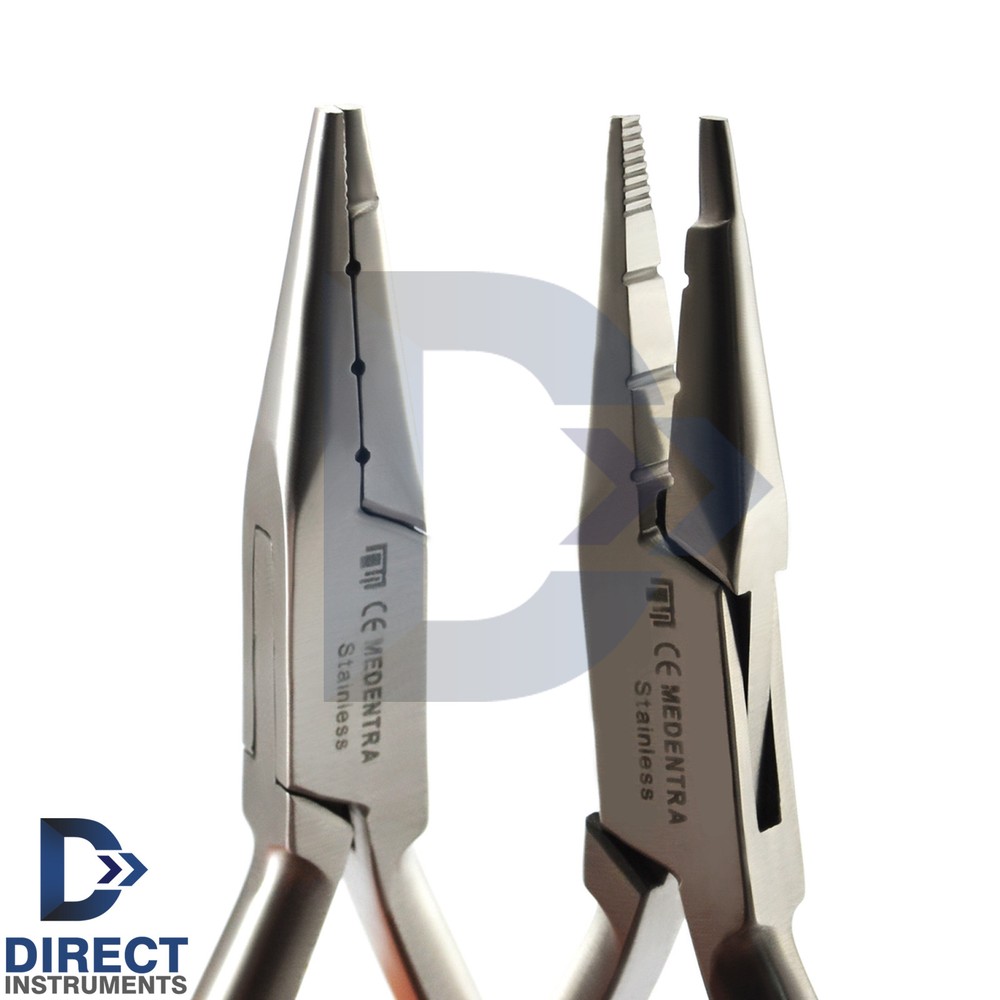 Jaraback Plier Orthodontic Precision Grooves Loop Bending Closing Light Wire New
