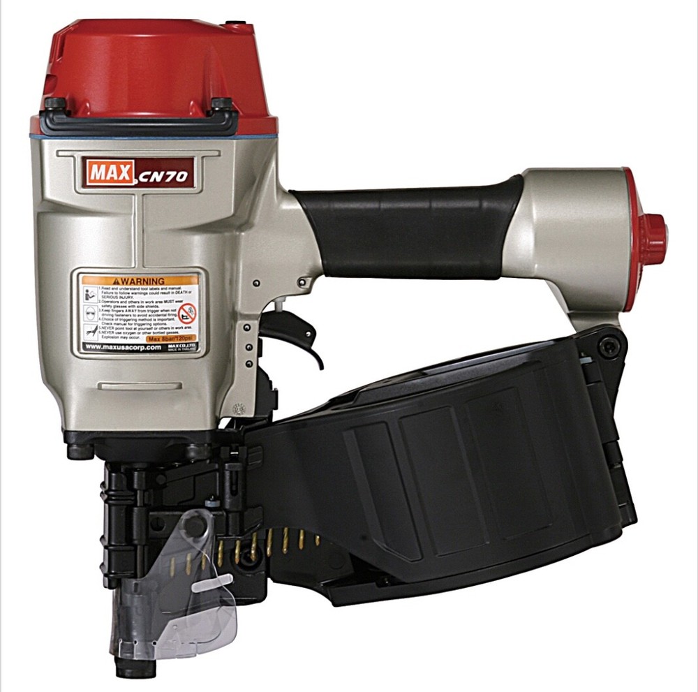 Max CN70 Heavy Duty Coil Nailer