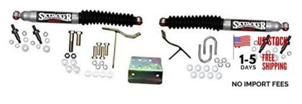 DUAL STABILIZER KIT, SILVER W/BLACK BOOTS