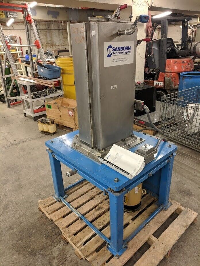 Sanborn Vertical Casting Centrifuge For Iridium Oxide Casting Free Freight