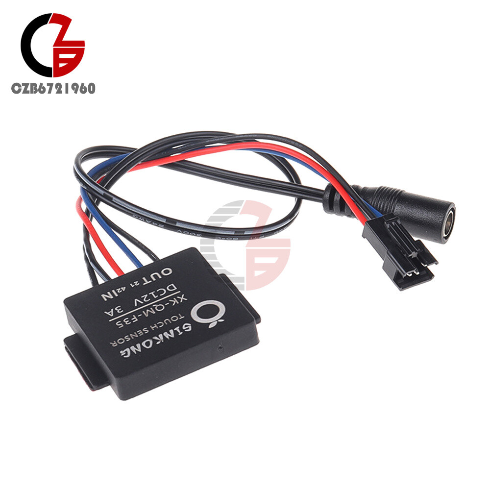 DC 12V 3A 36W Dual Color Temperature Stepless Dimmable Touch Sensor Switch
