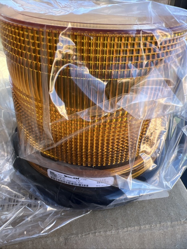Whelen Engineering L10LAP Beacon Amber New In Box