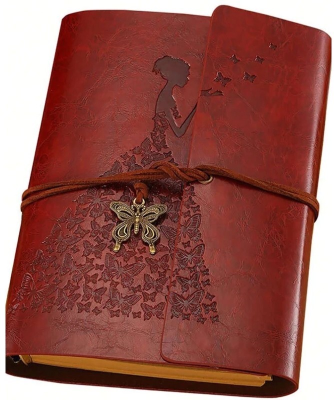 Beautiful Red Small Notepad Drawing Pad