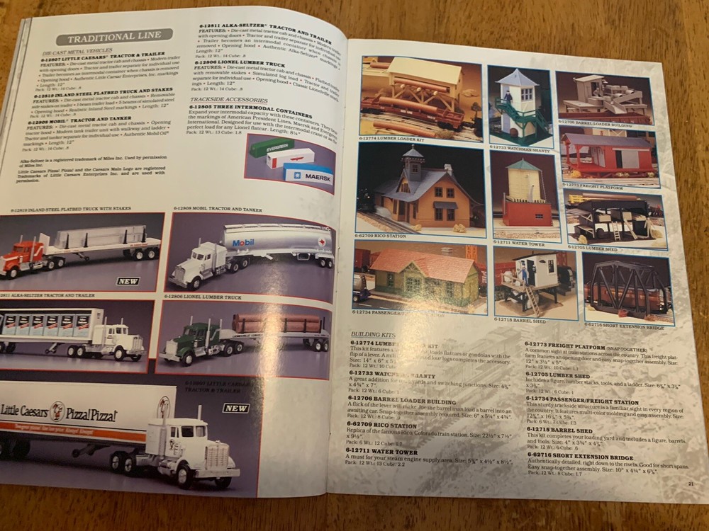 1992 Lionel Train Catalog