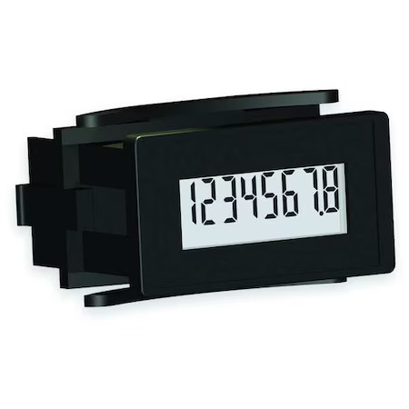 Trumeter 6320-2500-0000 Hour Meter, Rectangular, Lcd, 3-300 Vdc