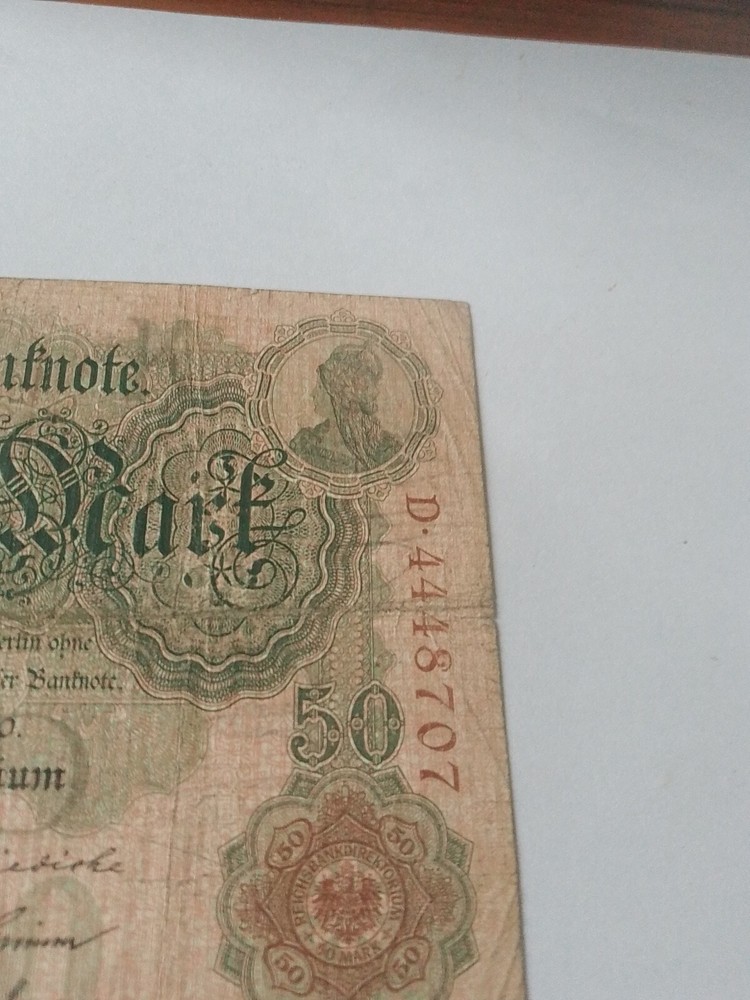 BANKNOTE 50 Mark