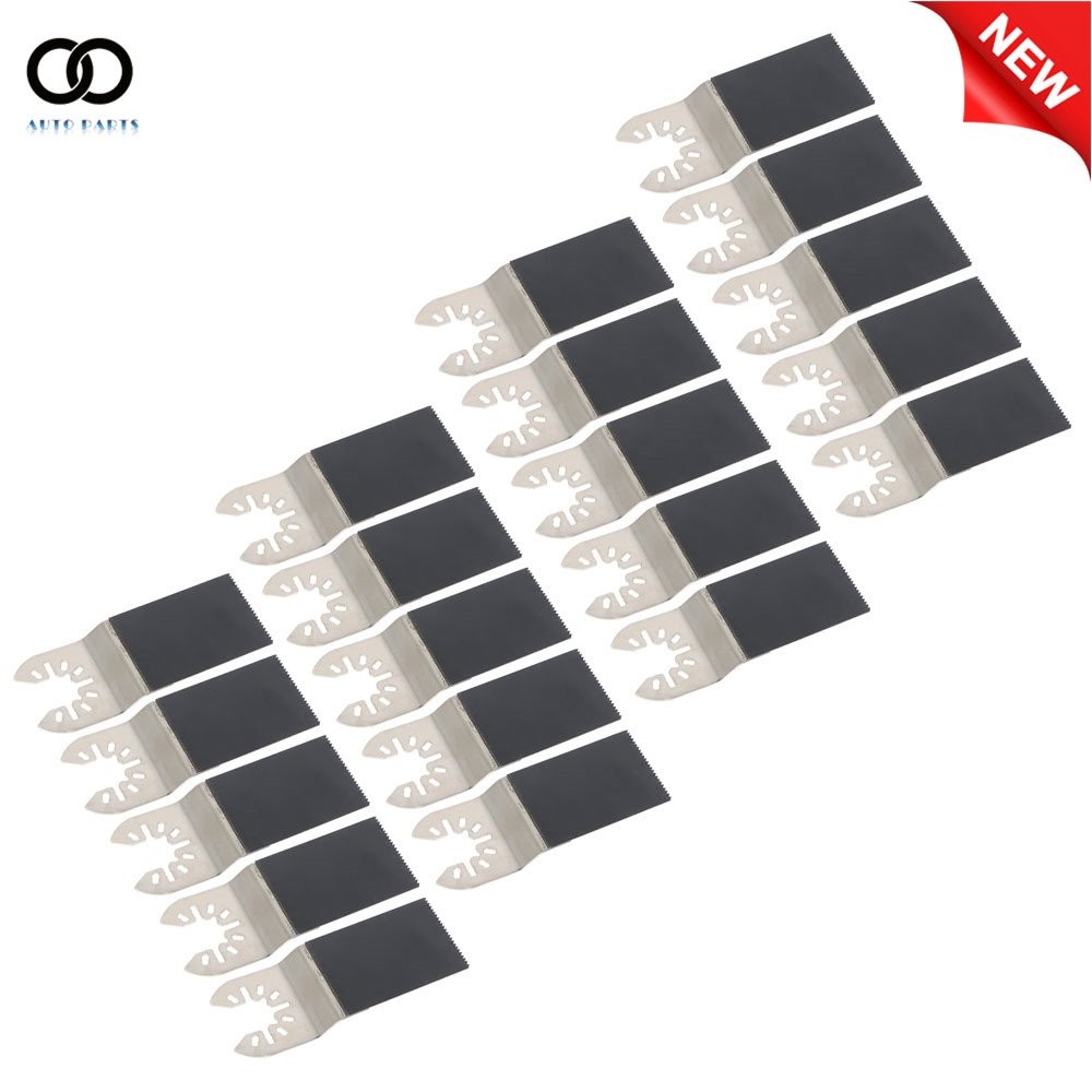 20 PC Oscillating Tool Multitool Quick Release Oscillating Saw Blades