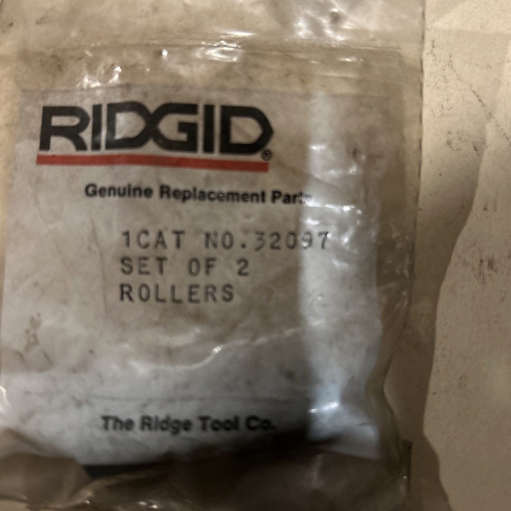 Ridgid  32097 Replacement Rols Roller Pk Of 2