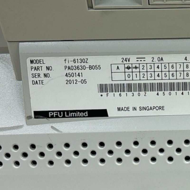 Fujitsu Fi-6130Z Duplex Desktop Document Scanner