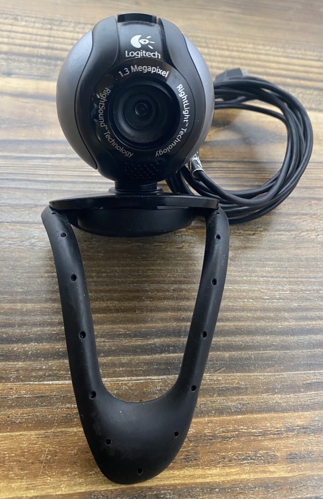 Logitech Webcam (Lot Of 3) All Different Models Right Light Technology USB