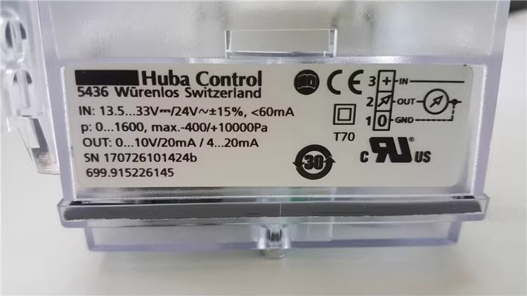 1pcs Huba Control 699.913226145 pressure sensor transmitter