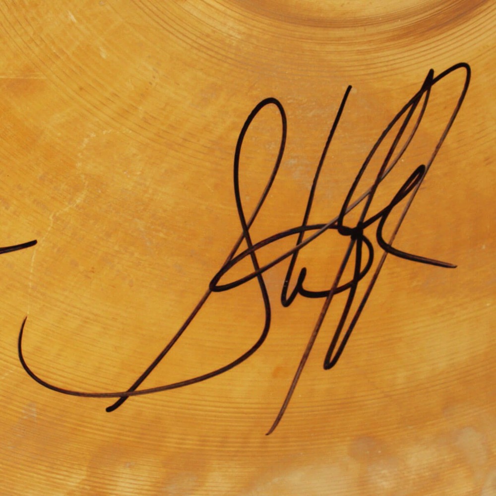 Aerosmith Signed Drum Symbol - COA JSA