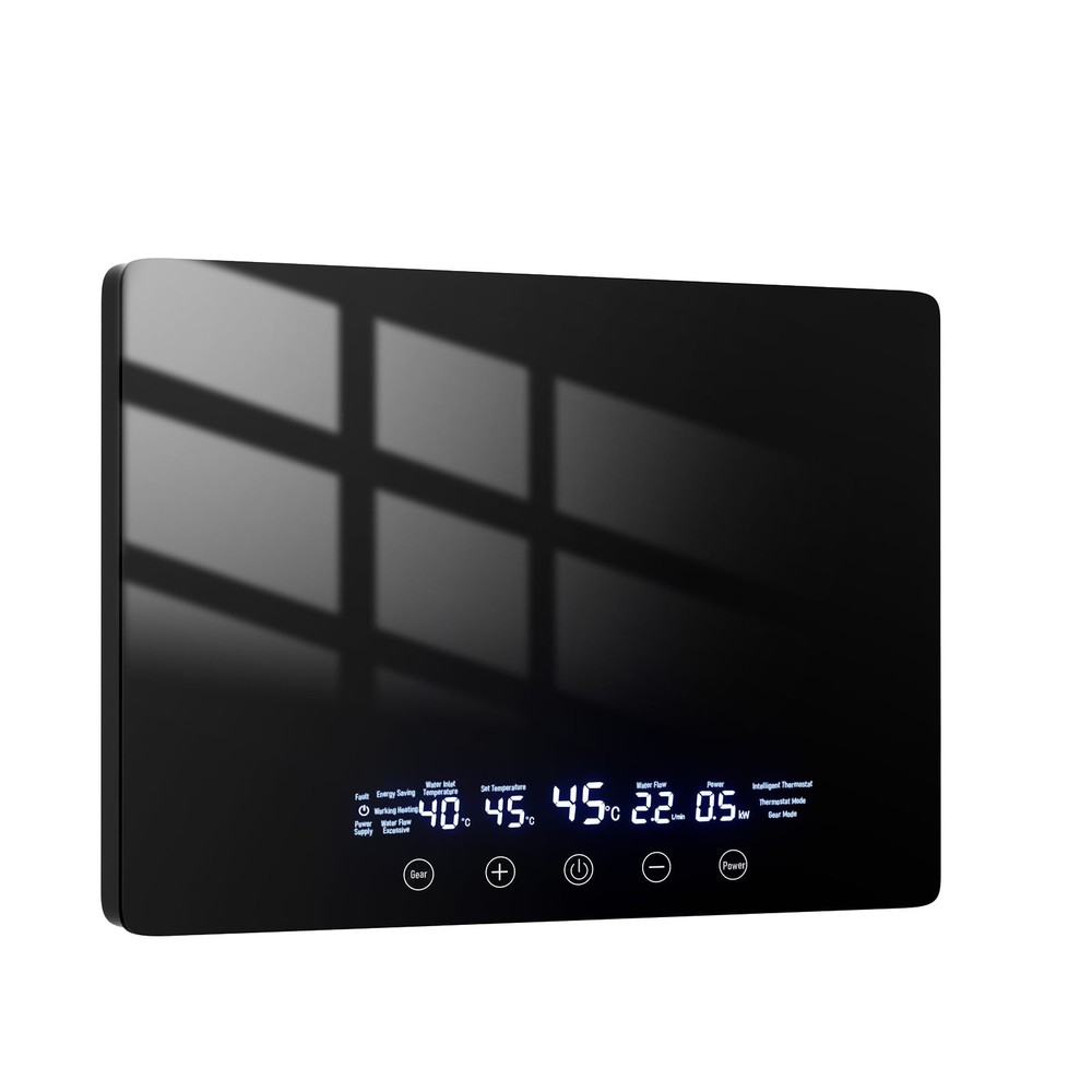 Lemonenergy Electric Tankless Water Heater, 6.5KW 110V, Instant Hot Water, LED