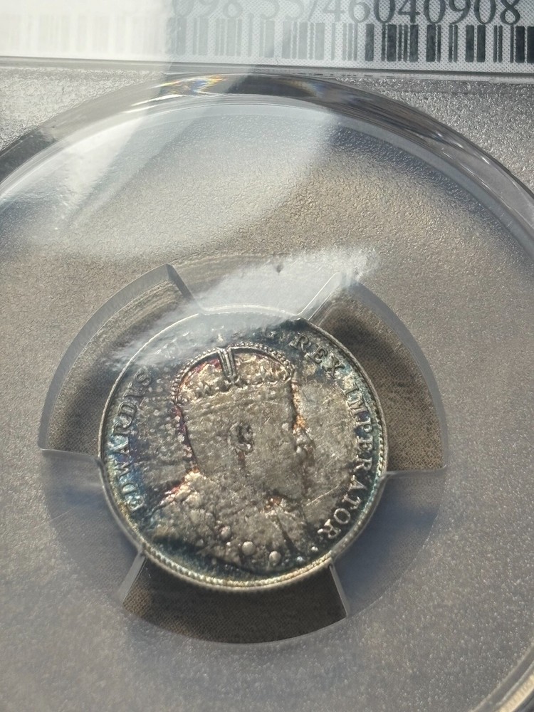Newfoundland 10 Cent 1904-H PCGS Graded AU55