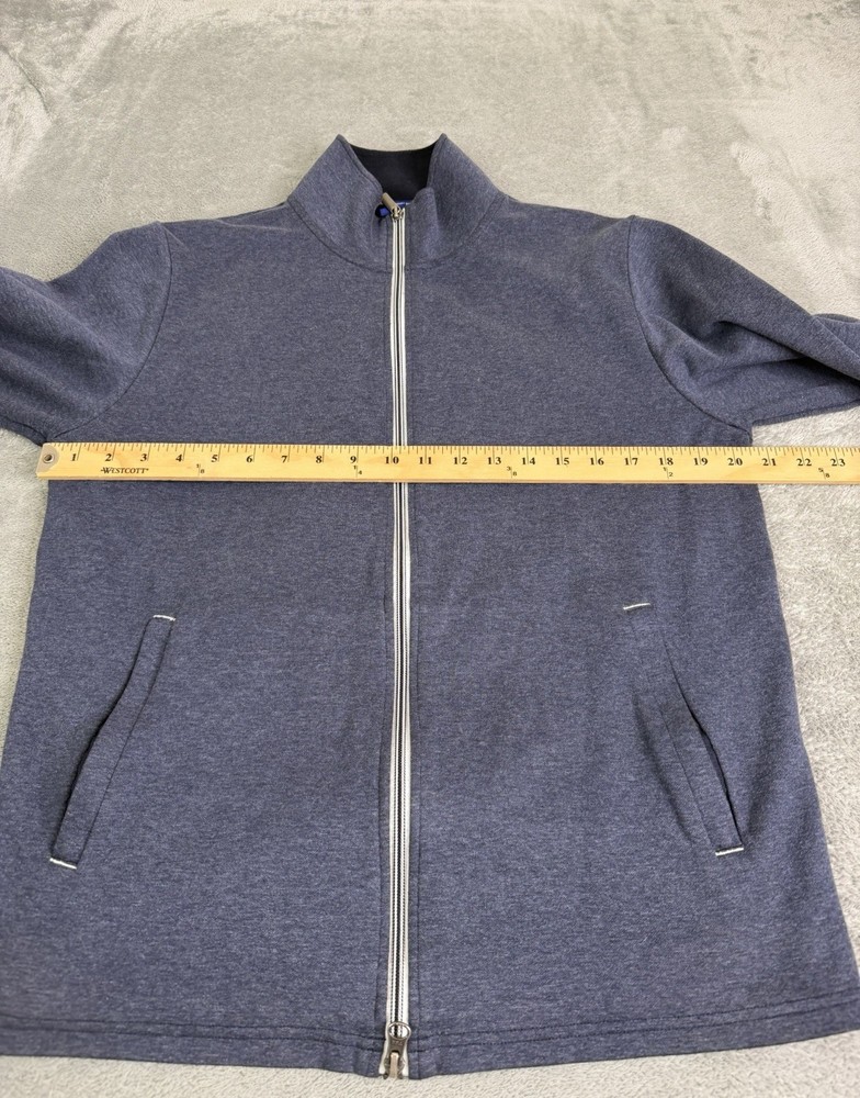 FootJoy 1857 Golf Jacket Men’s Size Medium Blue Full Zip