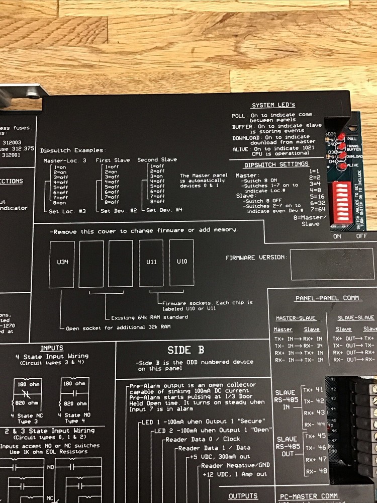 DSX ACCESS SYSTEMS DSX-1022 CONTROLLER BOARD Retrofit Kit Used Working C-2