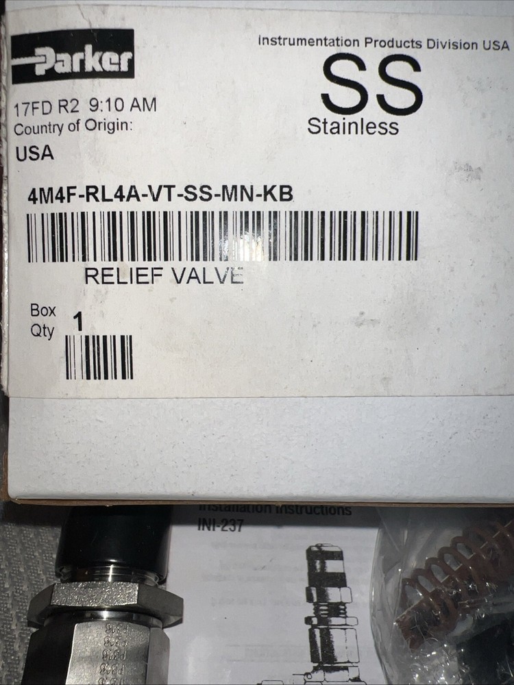 PARKER 4M4F-RL4A-VT-SS-MN-KB