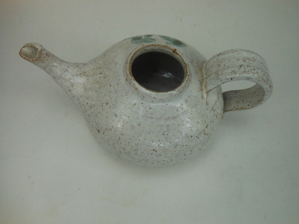 Small Studio Pottery Teapot Art Pottery Signed Hand Made
