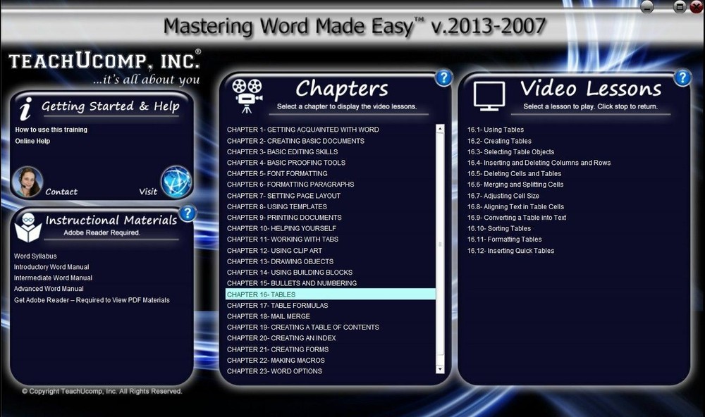Learn Microsoft WORD 2013 & 2010 Training Tutorial DVD & Digital Course 7 Hours