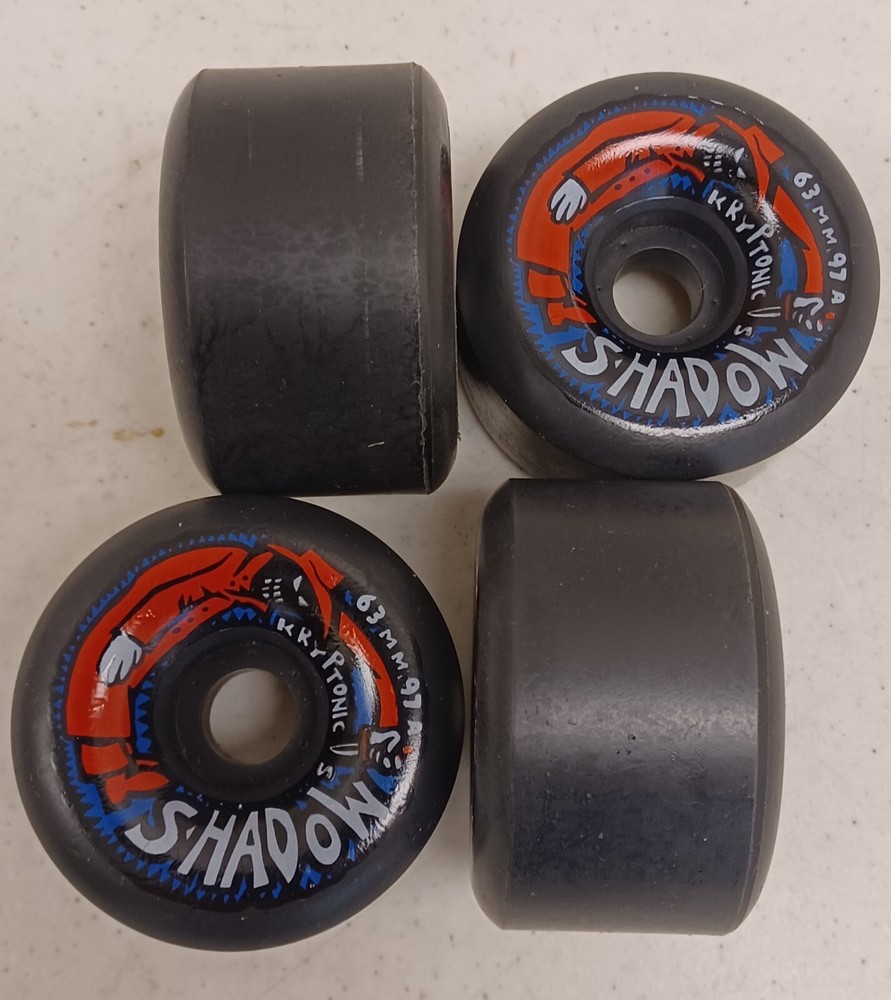 NOS Kryptonic Shadow Wheels Vintage 1991 63/97