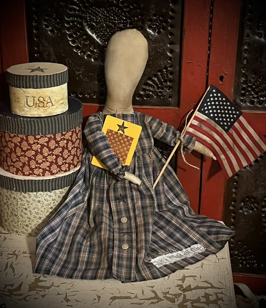 Grubby Primitive Distressed All Hallows Eve Fall / Halloween Pantry Box GP