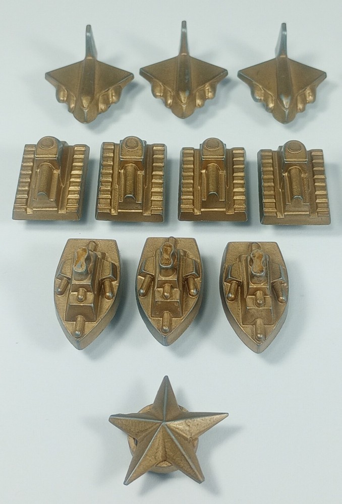 Transogram Strategic Command Game PARTS/PIECES 1962