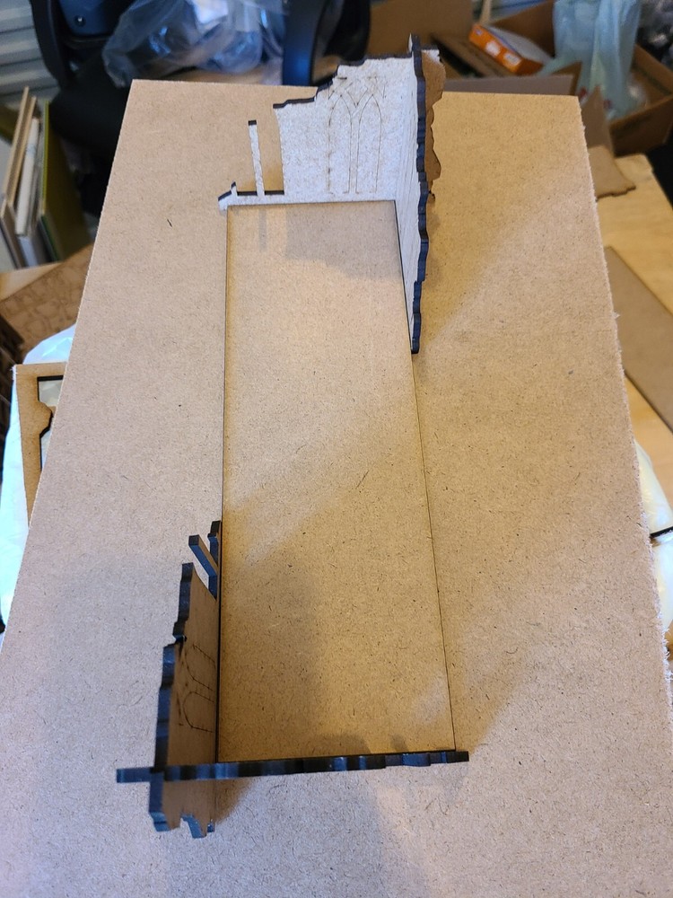Wood Ruins Terrain Scenery Compatible With ITC