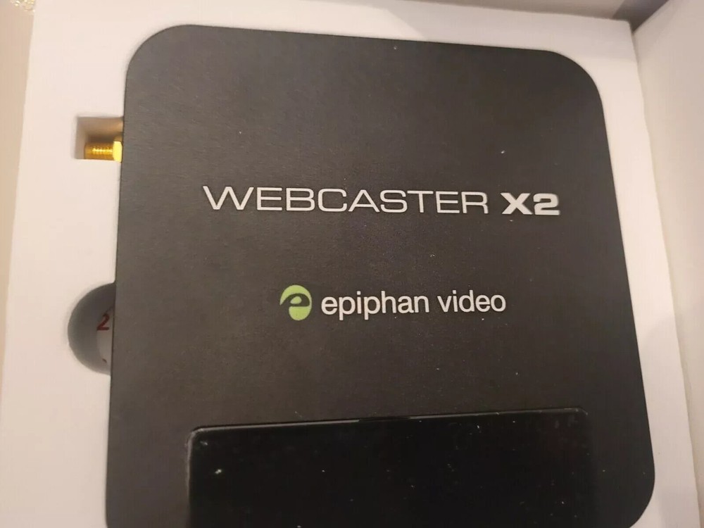 Epiphan Video Webcaster X2 Facebook, Twitch and YouTube Streaming encoder